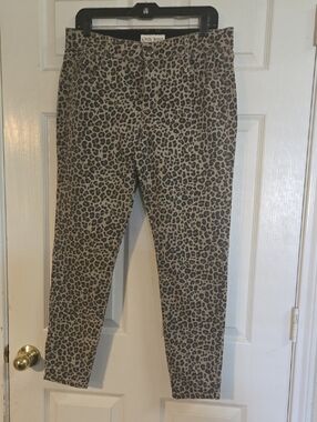 Knox Rose Leopard Skinny Jeans